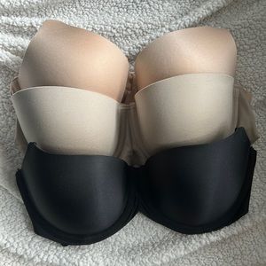 Lot of 3 Aerie Bras: 34D